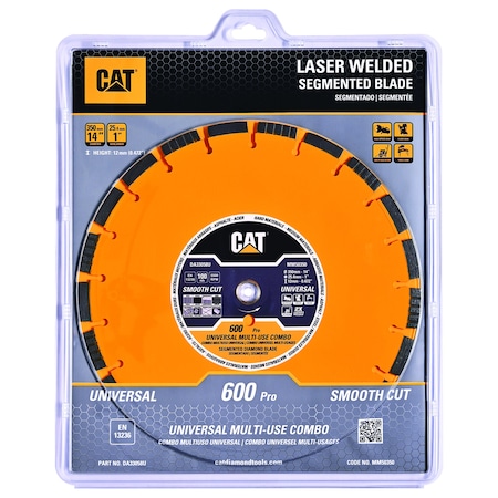 Caterpillar 600 Pro Universal and Multi Materials 14-In Blade 350mm DA33058U